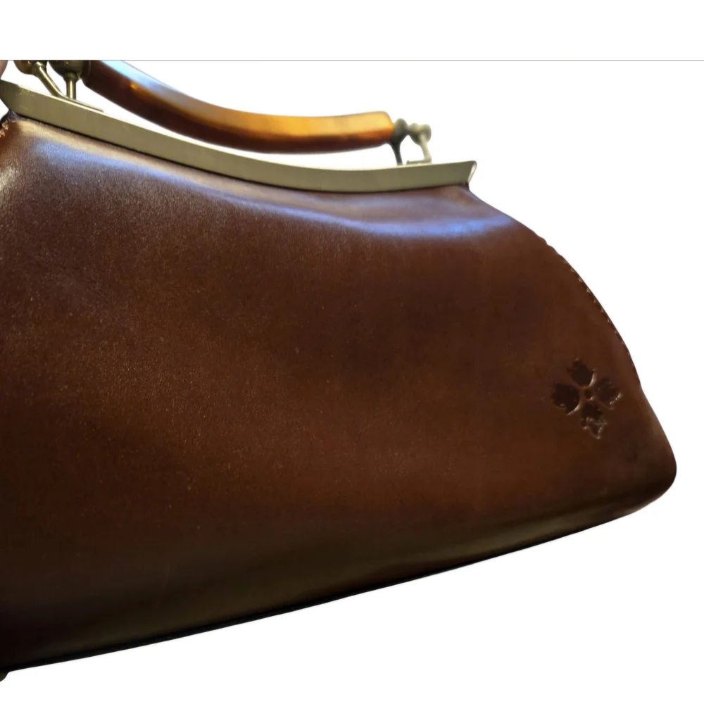 Patricia Nash legant Brown Leather Handbag - Picture 3 of 13
